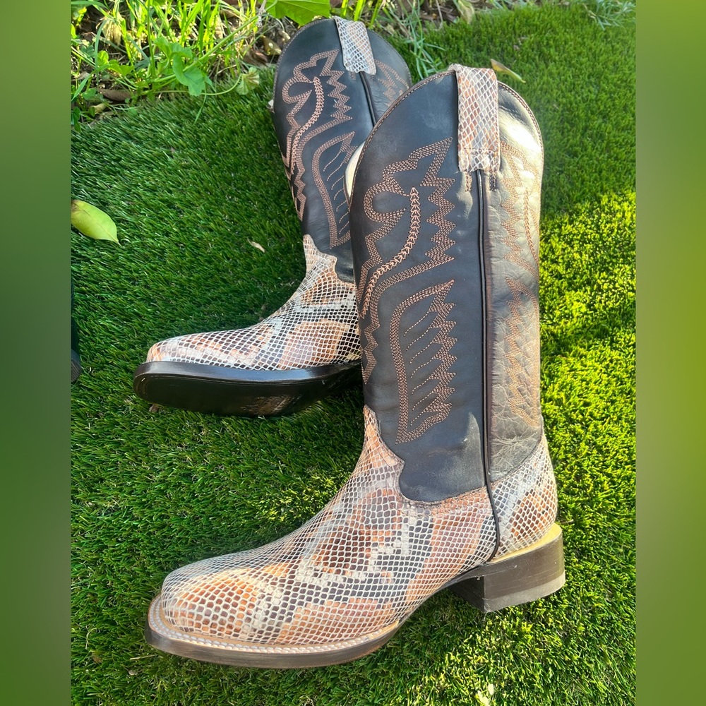 Authentic leather boot
